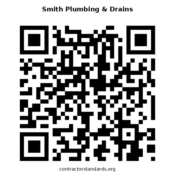 ANA Standards-Pledged Provider badge for Smith Plumbing & Drains